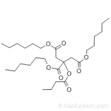 Citrate de tri-n-hexyle de n-butyryle CAS 82469-79-2